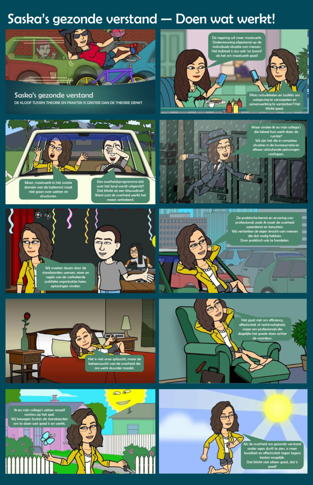 Saska's gezonde verstand doen wat werkt