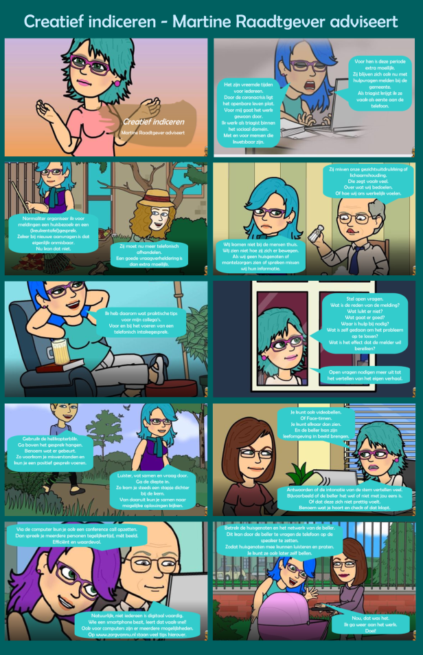 Createf indicderen - Martine Raadtgever adviseert